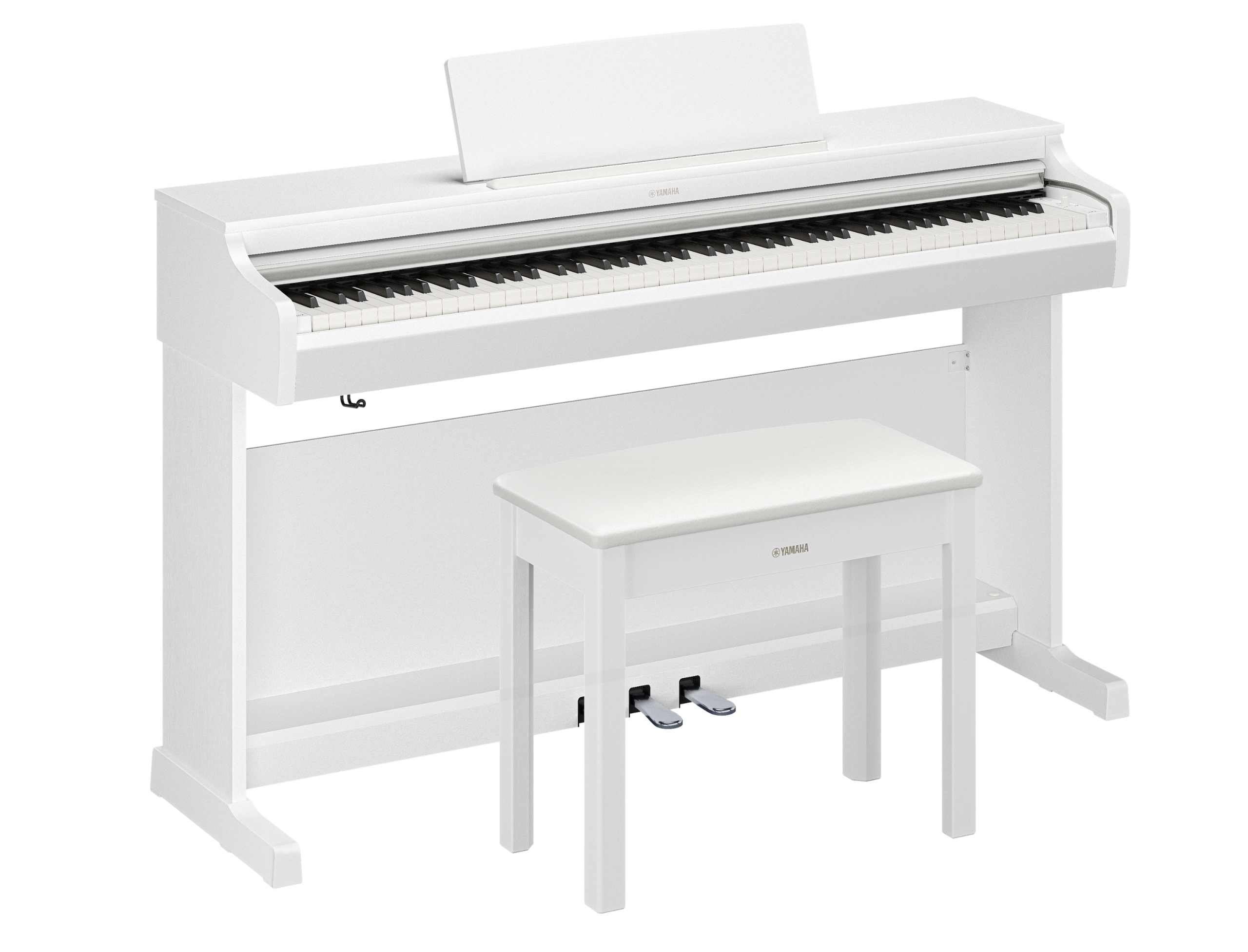 Yamaha Ydp-166 Wh - Digital piano with stand - Variation 1