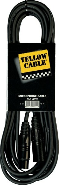 Yellow Cable M05x Xlr Xlr 5m - Cable - Main picture