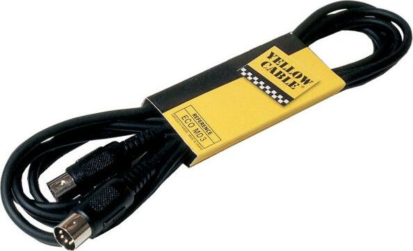 Yellow Cable Md1 Midi 1m - Cable - Main picture