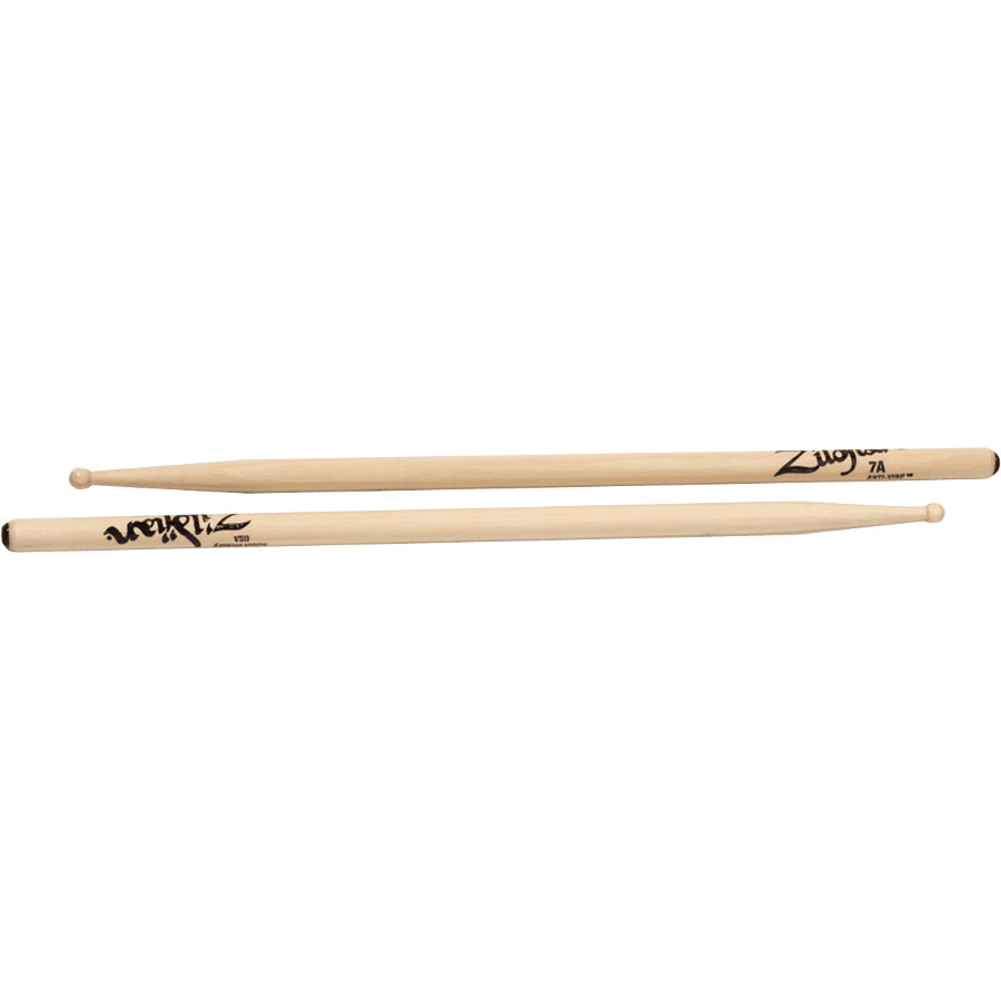 Zildjian 7a Anti-vibe - Olives Bois - Drum stick - Variation 1