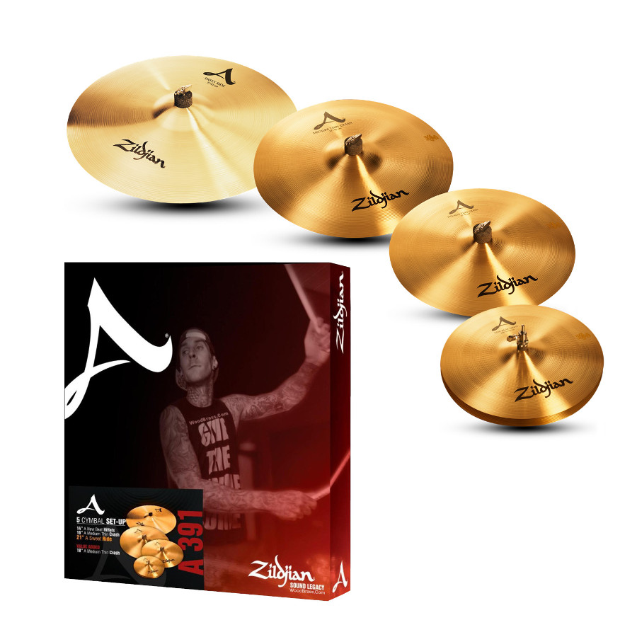 Zildjian A0391  Avedis  14 16 18 21 - - Cymbals set - Variation 1