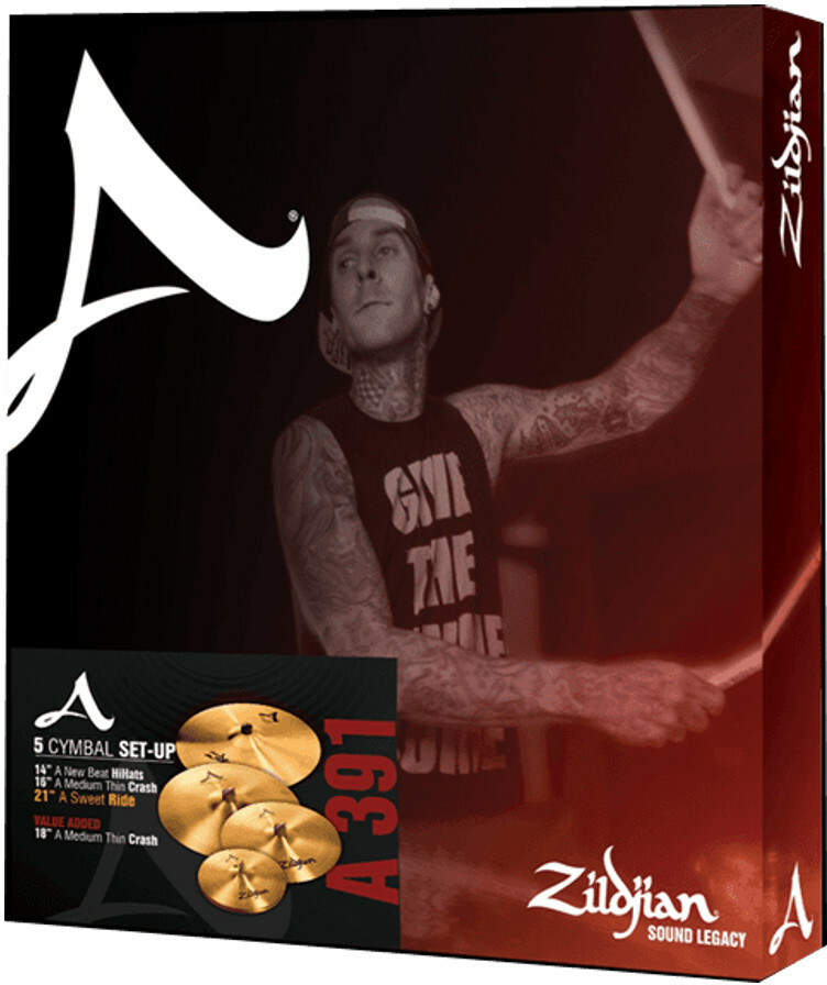 Zildjian A0391  Avedis  14 16 18 21 - - Cymbals set - Main picture