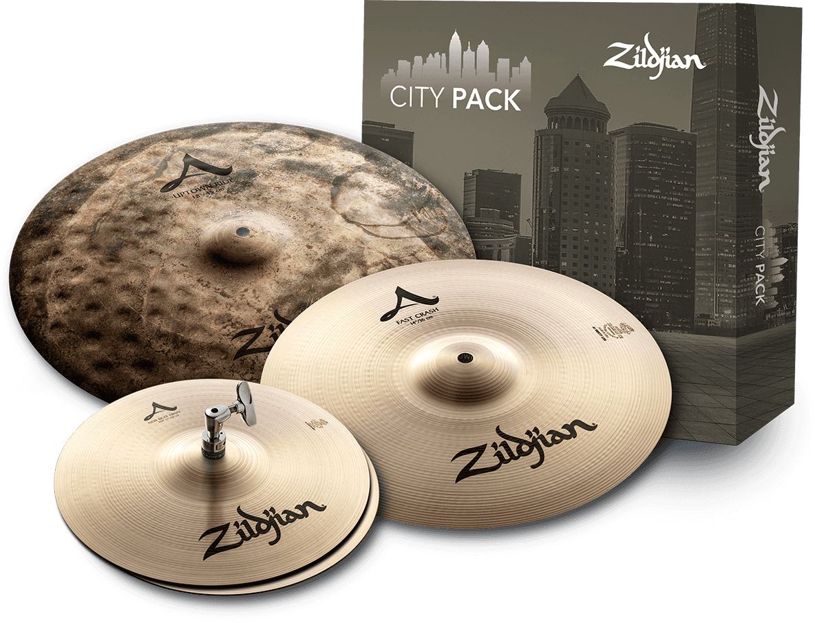 Zildjian City Pack A 18 Ride / 14 Crash / 12 Hi-hats - Cymbals set - Main picture