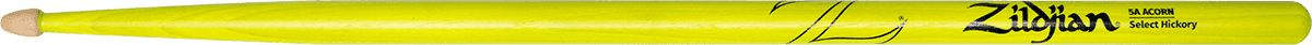 Zildjian Hickory 5a Acorn Neon Yellow - Drum stick - Main picture