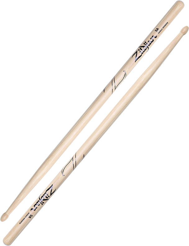 Zildjian Hickory 5a Natural - Wood Tip - Drum stick - Main picture