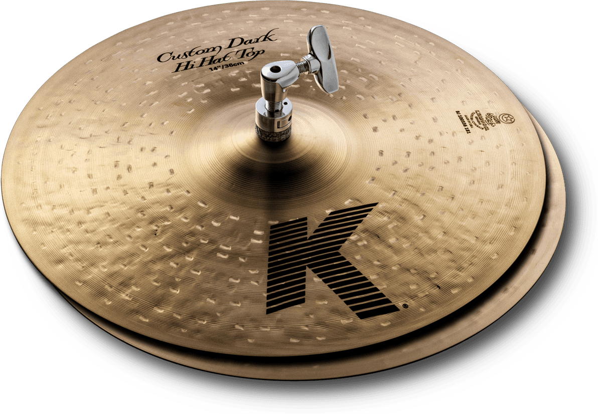 Zildjian K Custom   Dark Hi Hat 14 - 14 Pouces - HiHat cymbal - Main picture