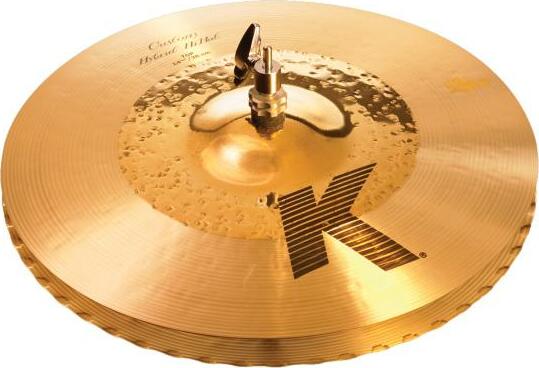 Zildjian K1224 K Custom Hybrid Hats - 14 Pouces - HiHat cymbal - Main picture