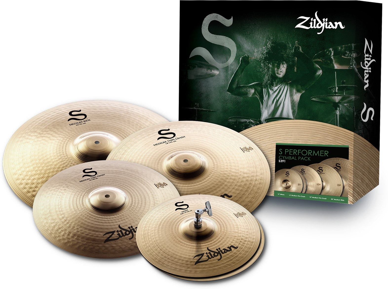 Zildjian Pack Set S Performer 14-16-18-20 - Cymbals set - Main picture