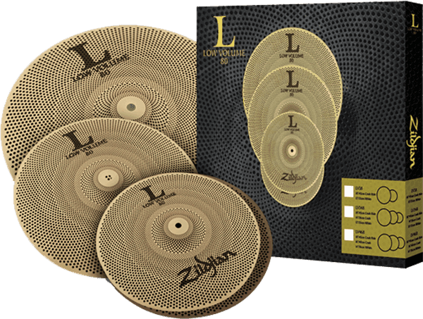 Zildjian Pzi Lv348 Pack - Set Low Volume - Cymbals set - Main picture