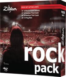 Cymbals set Zildjian A0801R Rock 14