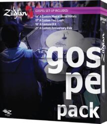 Cymbals set Zildjian AC0801G A-Custom Pack Gospel