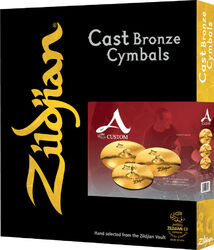Cymbals set Zildjian Avedis Custom Set 14-16-20 +18 FREE
