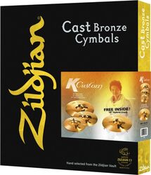 Cymbals set Zildjian K Custom Serie Set hybrid 14