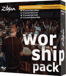 Cymbals set Zildjian KC0801W Worship Série K