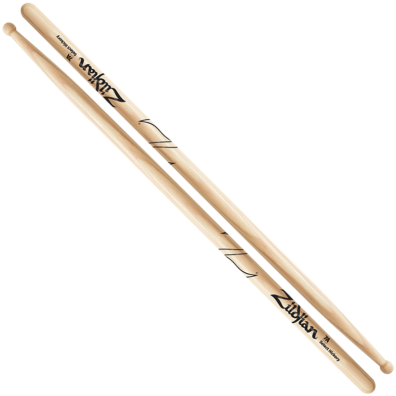 Zildjian Hickory 7a Natural - Olive Bois - Drum stick - Variation 1