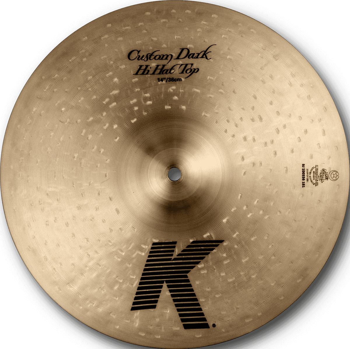 Zildjian K Custom Dark Hi Hat Top 14 - 14 Pouces - HiHat cymbal - Variation 2