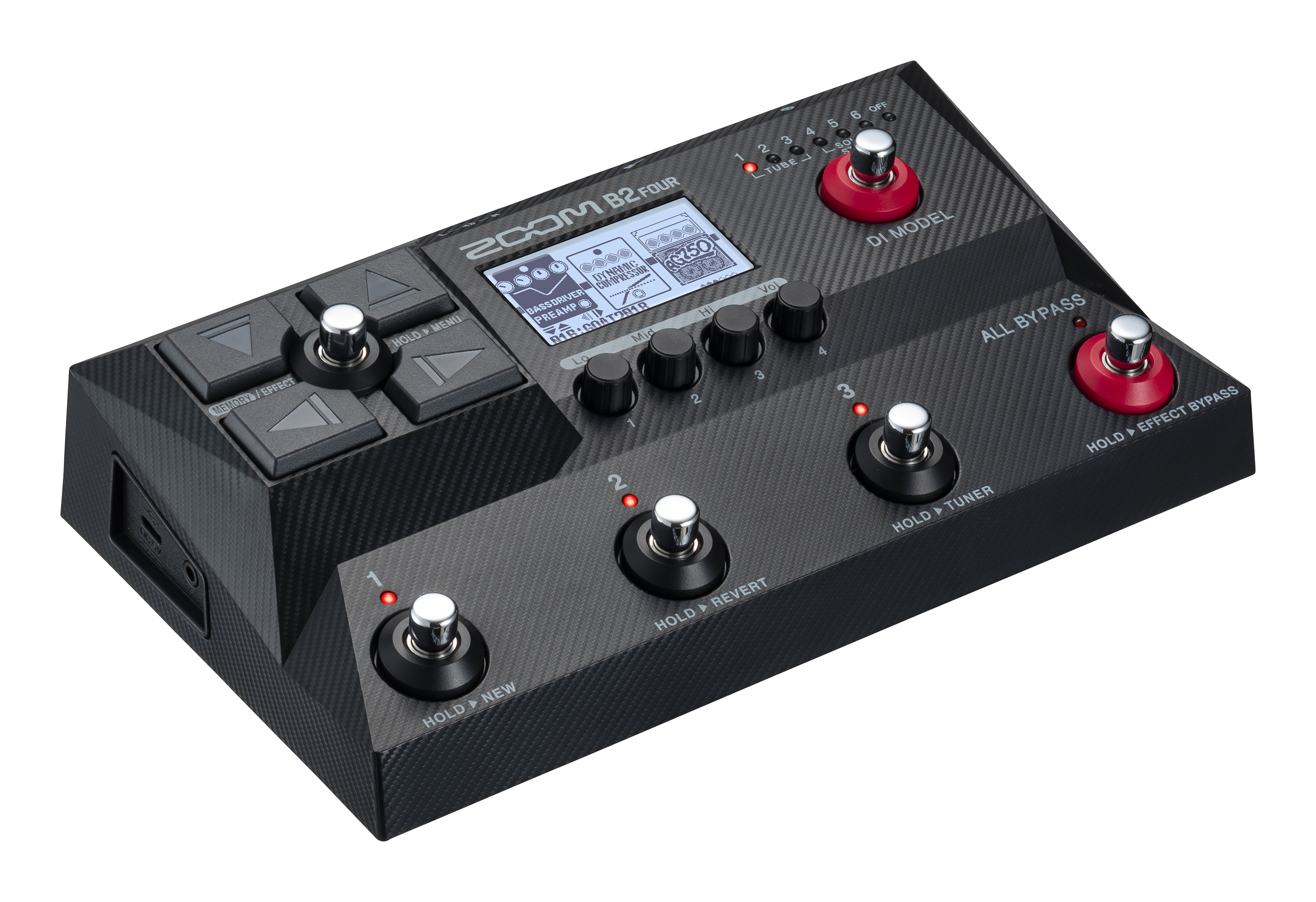 Zoom B2 Four - Multieffect for bass - Variation 1