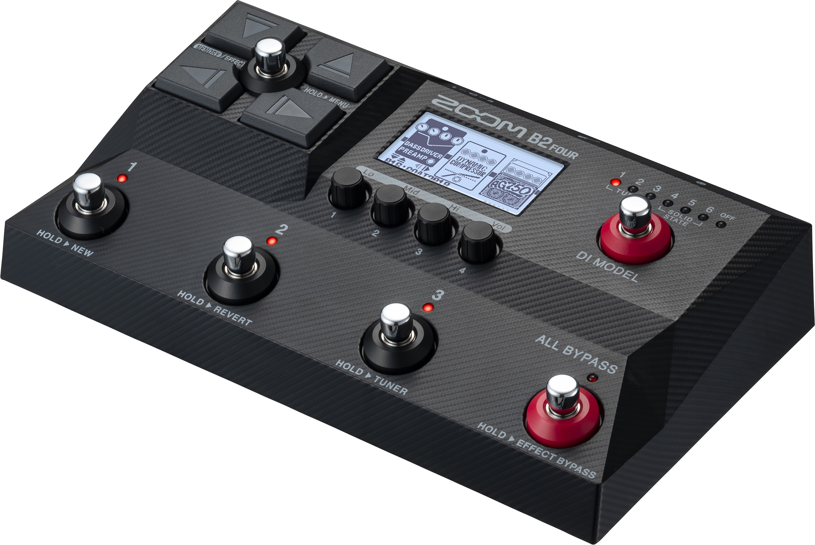 Zoom B2 Four - Multieffect for bass - Main picture