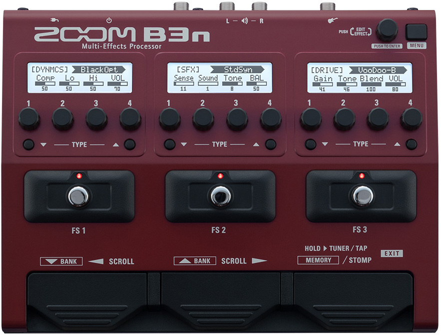 Zoom B3n Bass Multi-effects - Multieffect for bass - Main picture