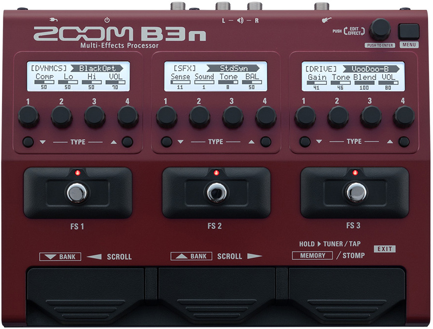 Zoom B3n Bass Multi-effects - Multieffect for bass - Main picture