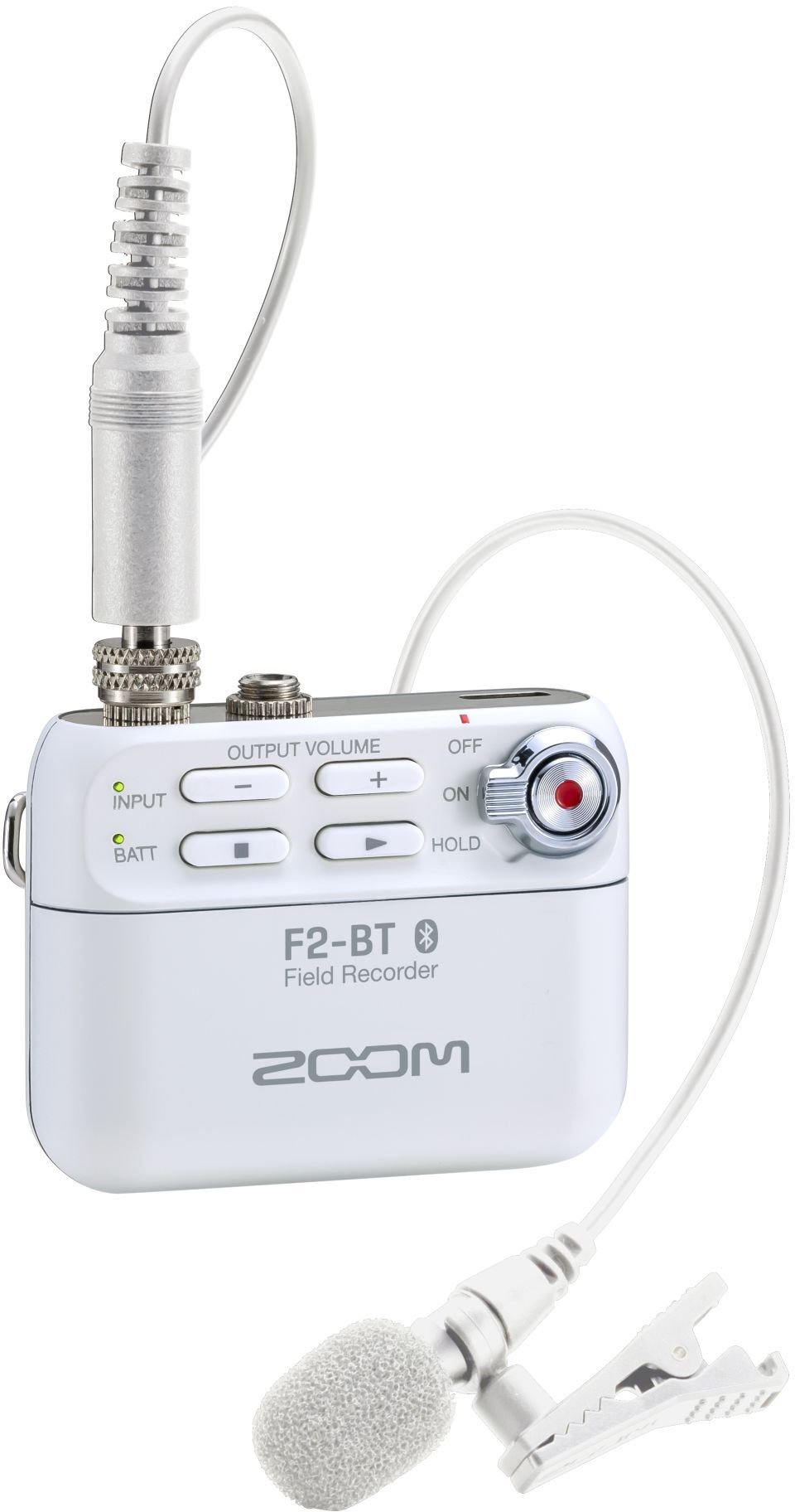 Zoom F2-bt/w 32-bit Rec.btoot White - Portable recorder - Main picture