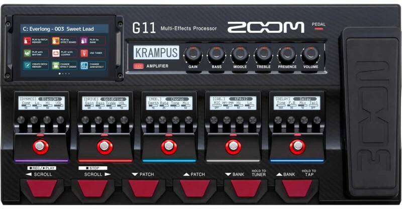 Zoom G11 - Guitar amp modeling simulation - Main picture