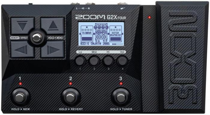 Multieffect for electric guitar Zoom G2X Four Guitar Multi-Effects
