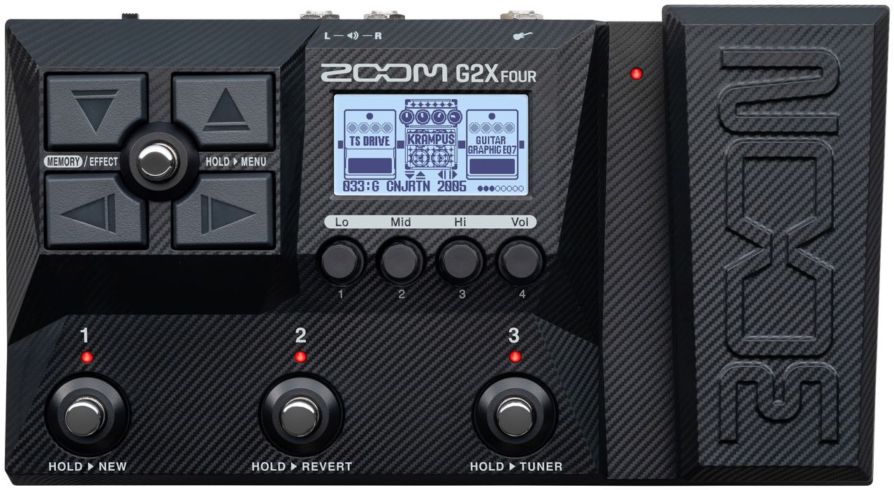Zoom G2x Four Guitar Multi-effects - Guitar amp modeling simulation - Main picture