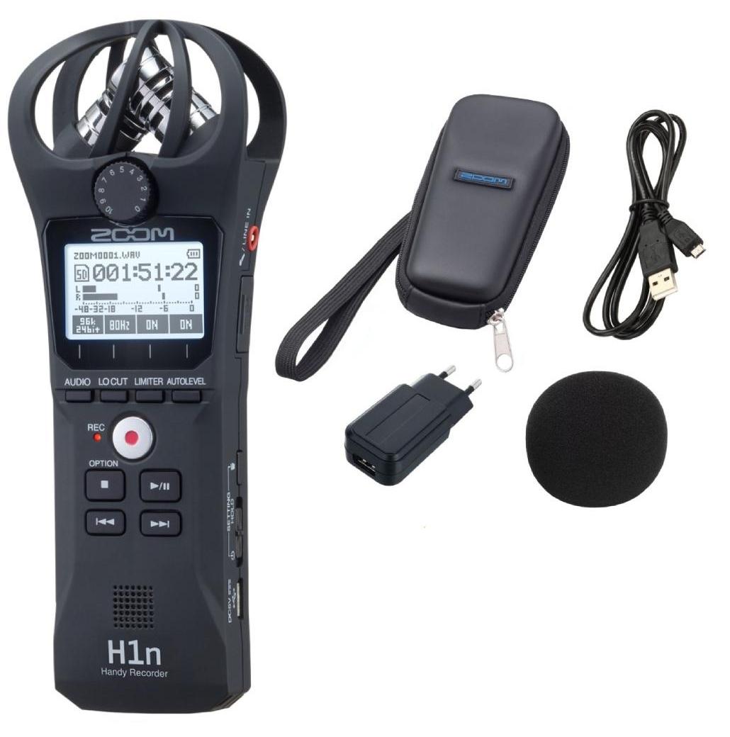 Portable recorder Zoom H1N + pack SPH-1N