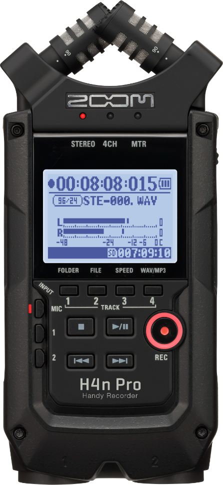 Zoom H4n Pro Black - Portable recorder - Main picture