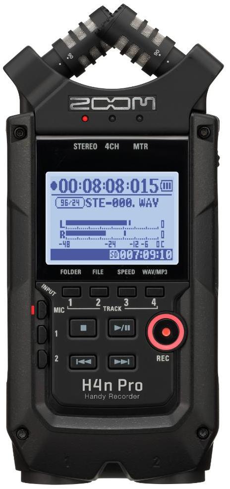 Portable recorder Zoom H4n Pro Black