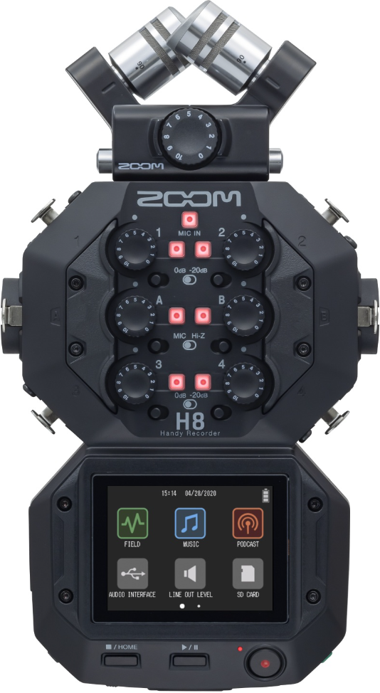 Zoom H8 - Portable recorder - Main picture