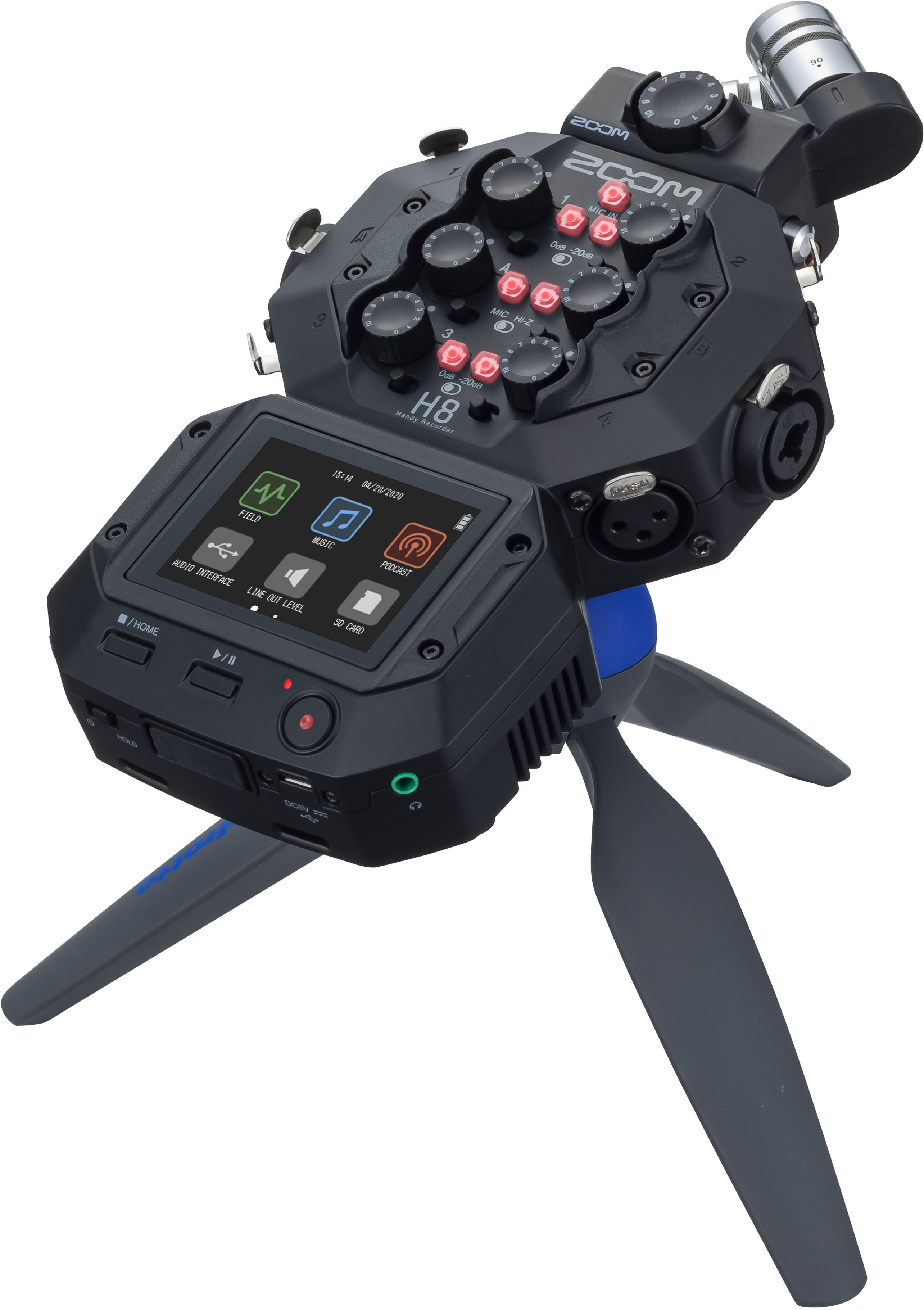 Zoom H8+ms Pack - Portable recorder - Main picture