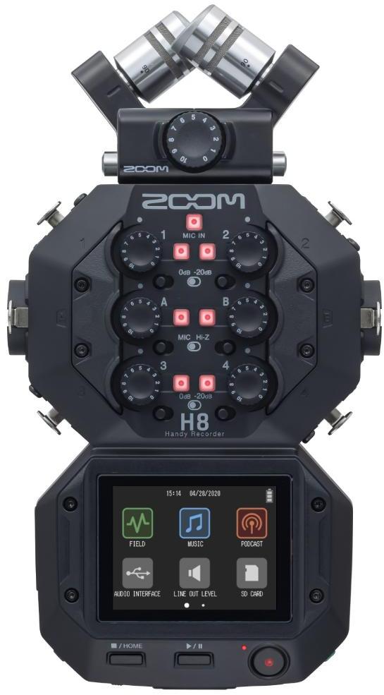 Portable recorder Zoom H8