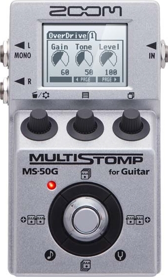 Zoom Ms50g - Multieffect for electric guitar - Main picture