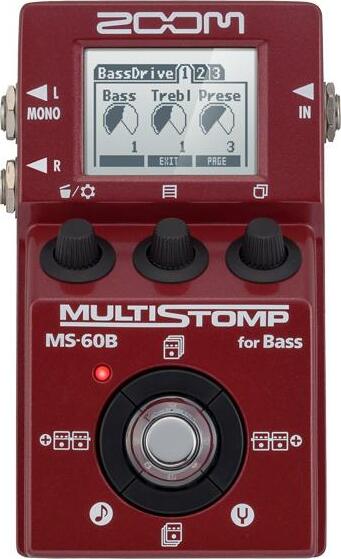 Zoom Ms60b - Multieffect for bass - Main picture