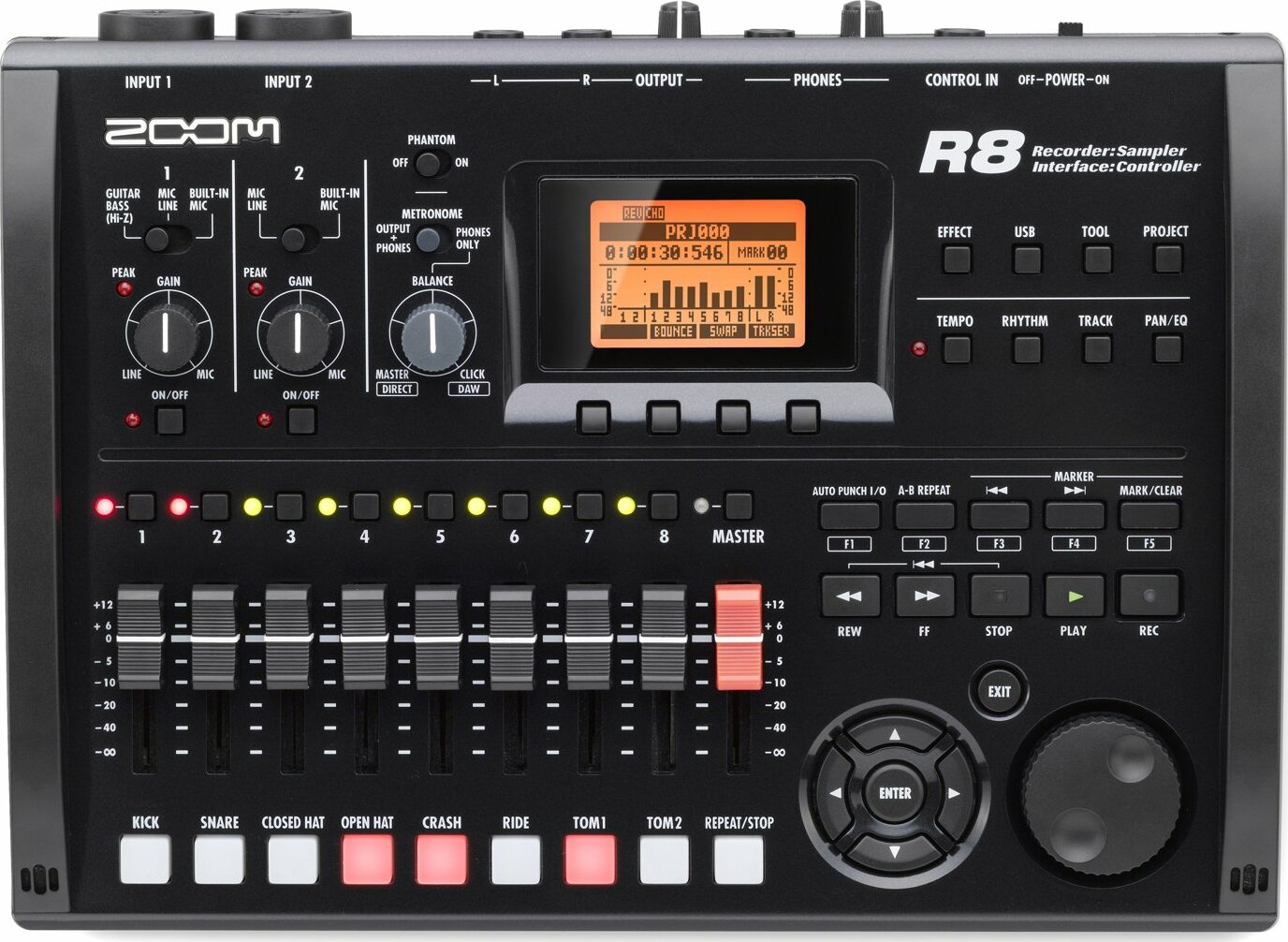 Zoom R8 - Multi tracks recorder - Main picture