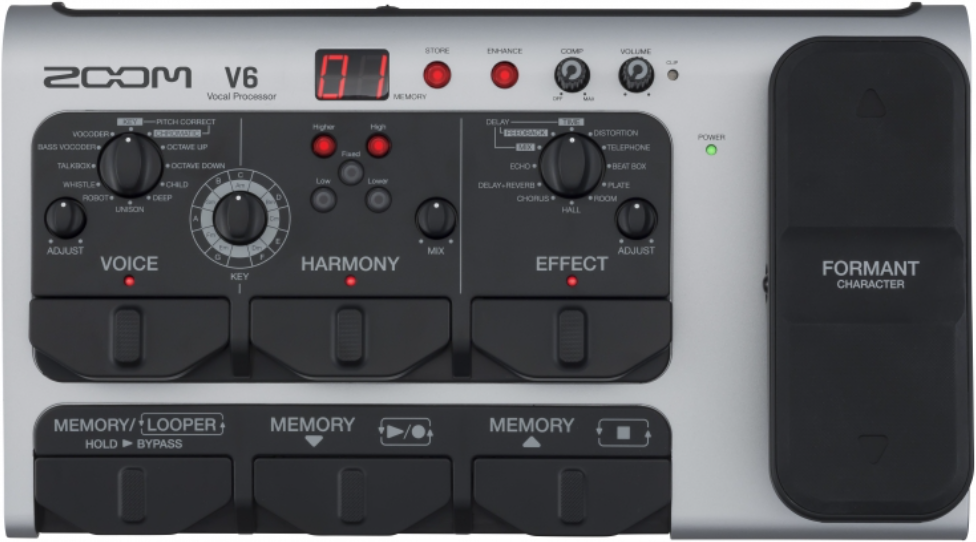 Zoom V6-sp - Effects processor - Main picture