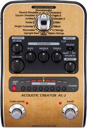 Modulation & simulator effect pedal Zoom AC-2 Acoustic Creator