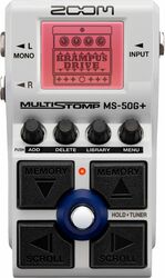 Multieffect for electric guitar Zoom MS-50G+ Multistomp
