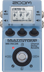 Modulation, chorus, flanger, phaser & tremolo effect pedal Zoom MS-70CDR Multistomp