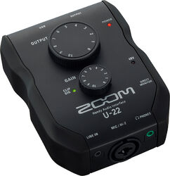 Iphone / ipad audio interface Zoom U-22
