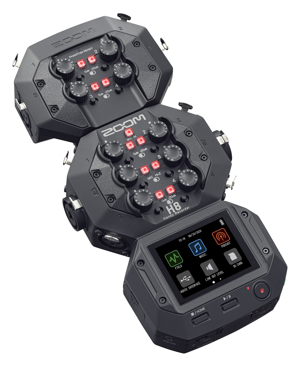 Zoom Exh-8 - Portable recorder - Variation 1