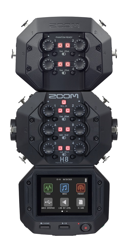 Zoom Exh-8 - Portable recorder - Variation 3