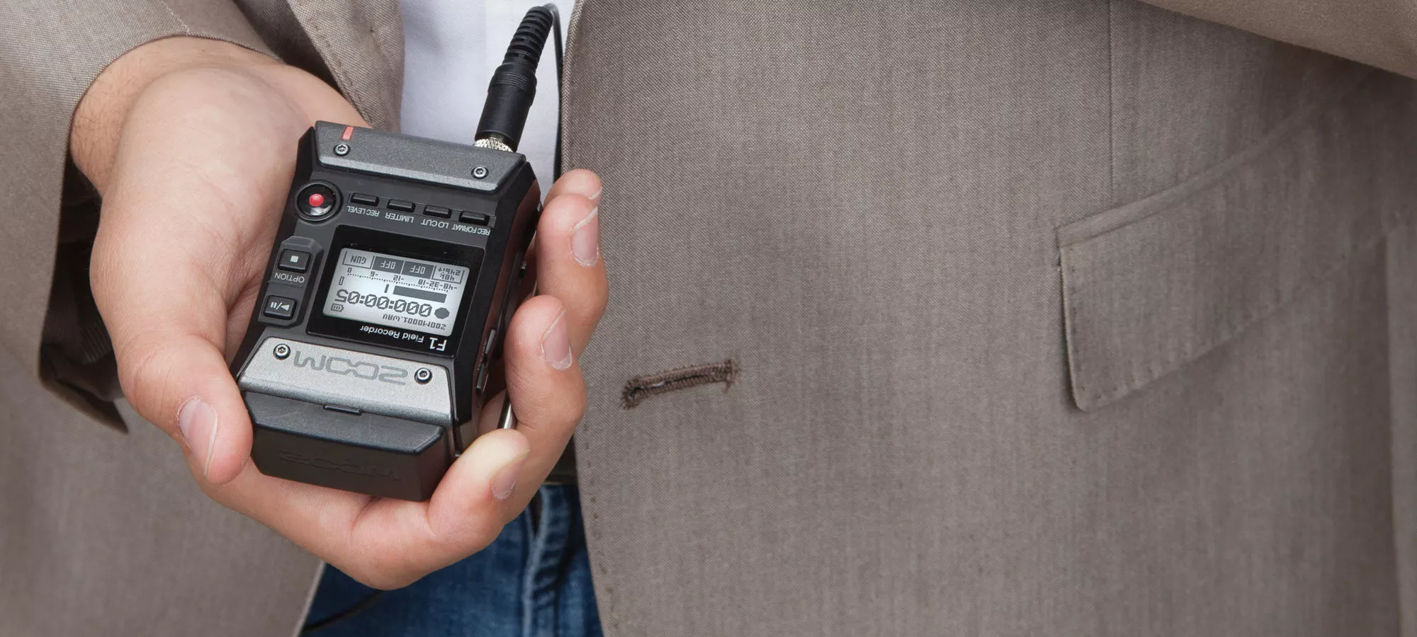 Zoom F1-LP Portable recorder