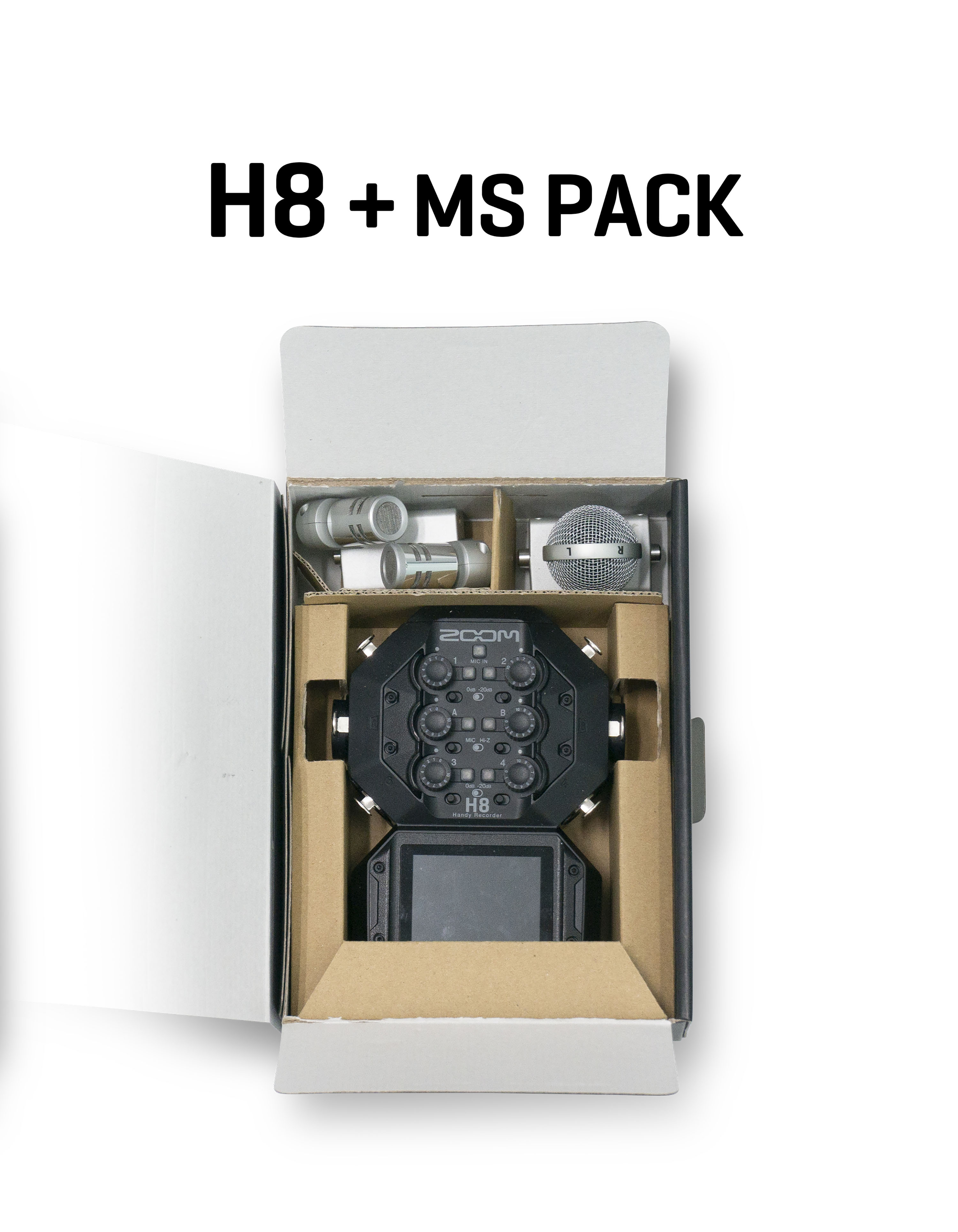 Zoom H8+ms Pack - Portable recorder - Variation 16