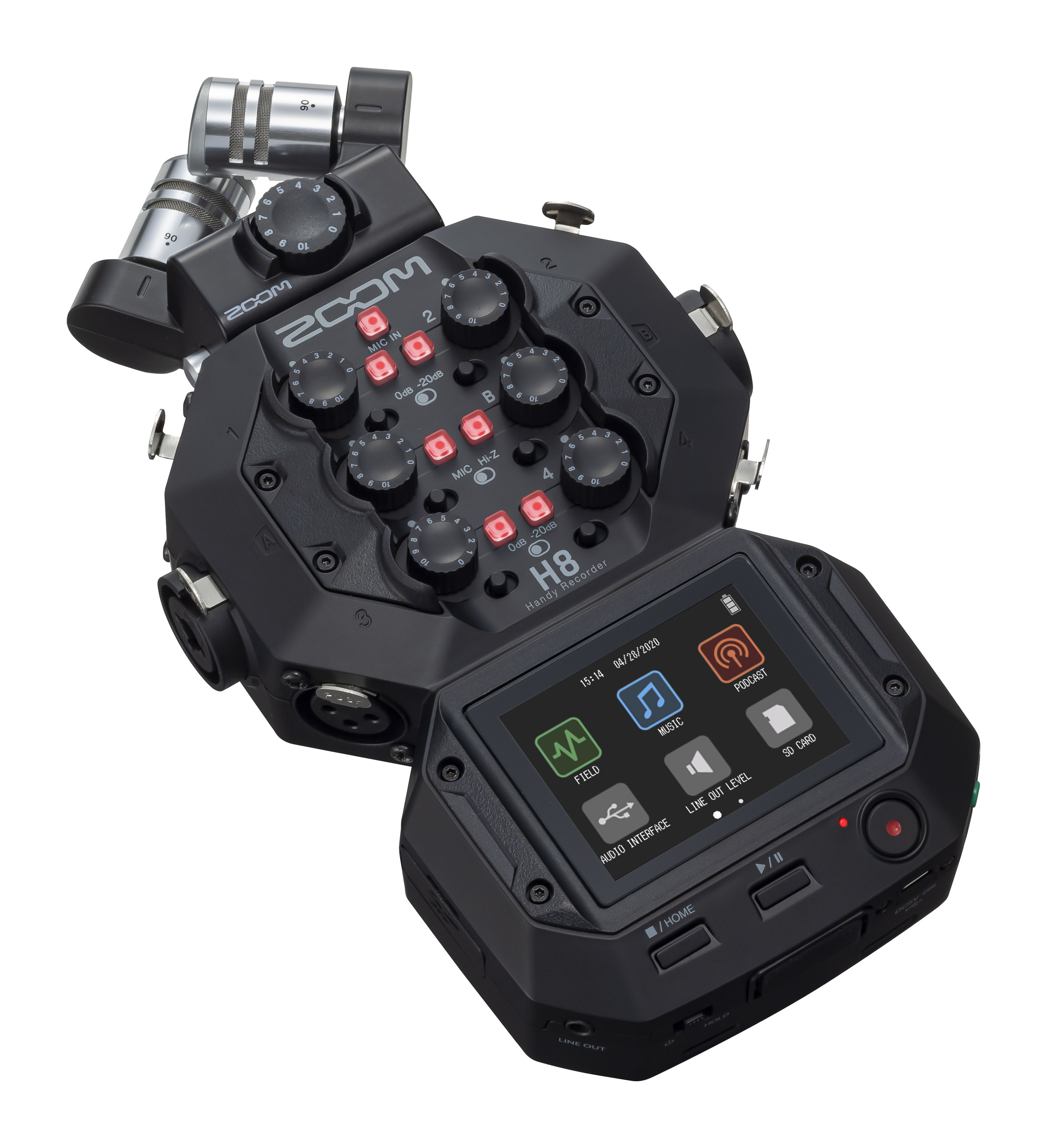 Zoom H8+ms Pack - Portable recorder - Variation 5