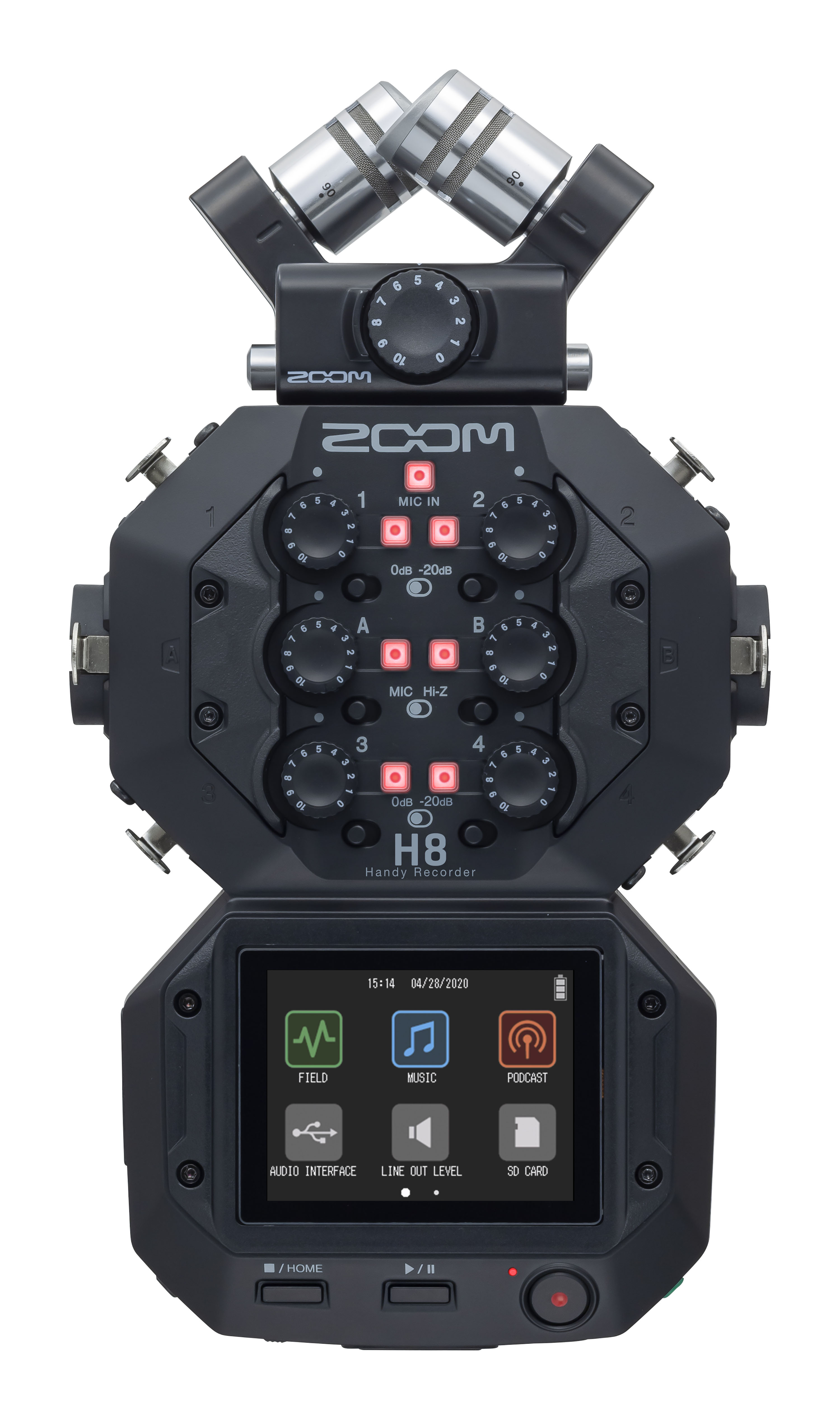 Zoom H8+ms Pack - Portable recorder - Variation 6