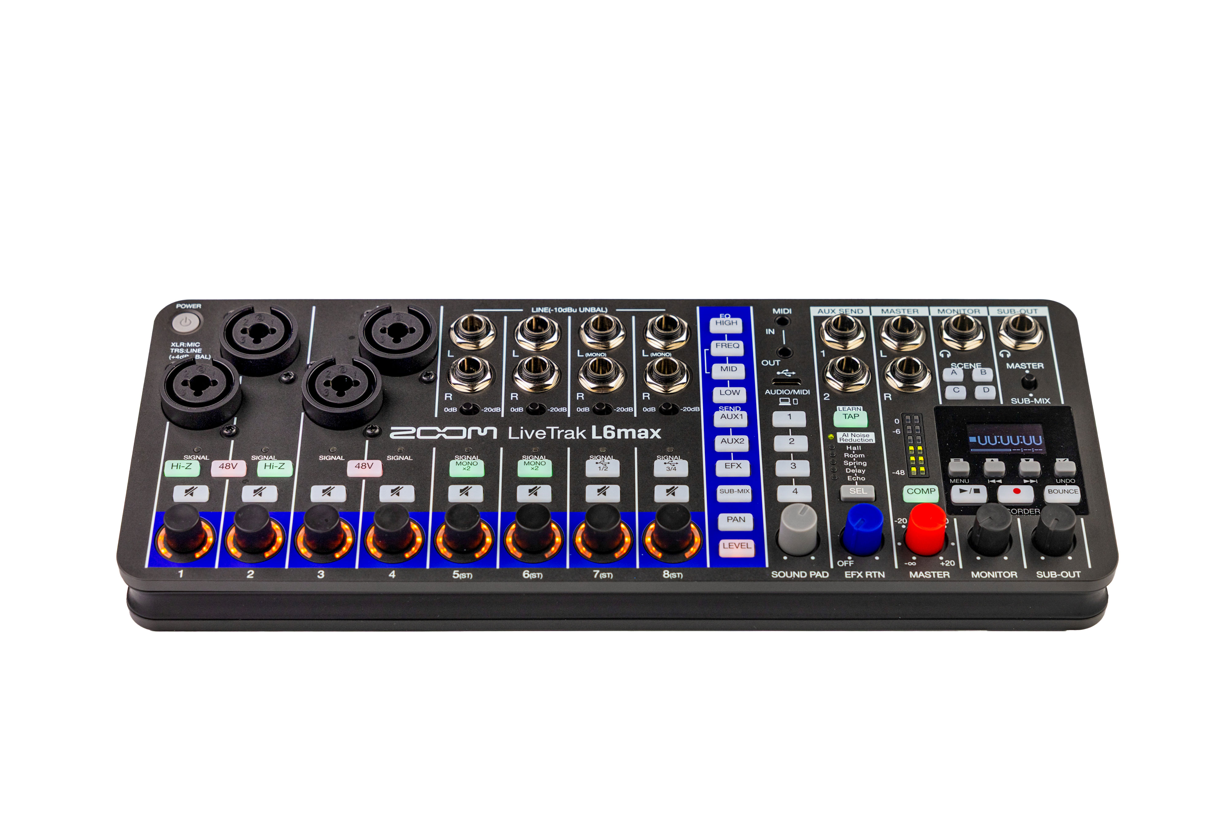 Zoom Livetrak L6max - Analog mixing desk - Variation 1
