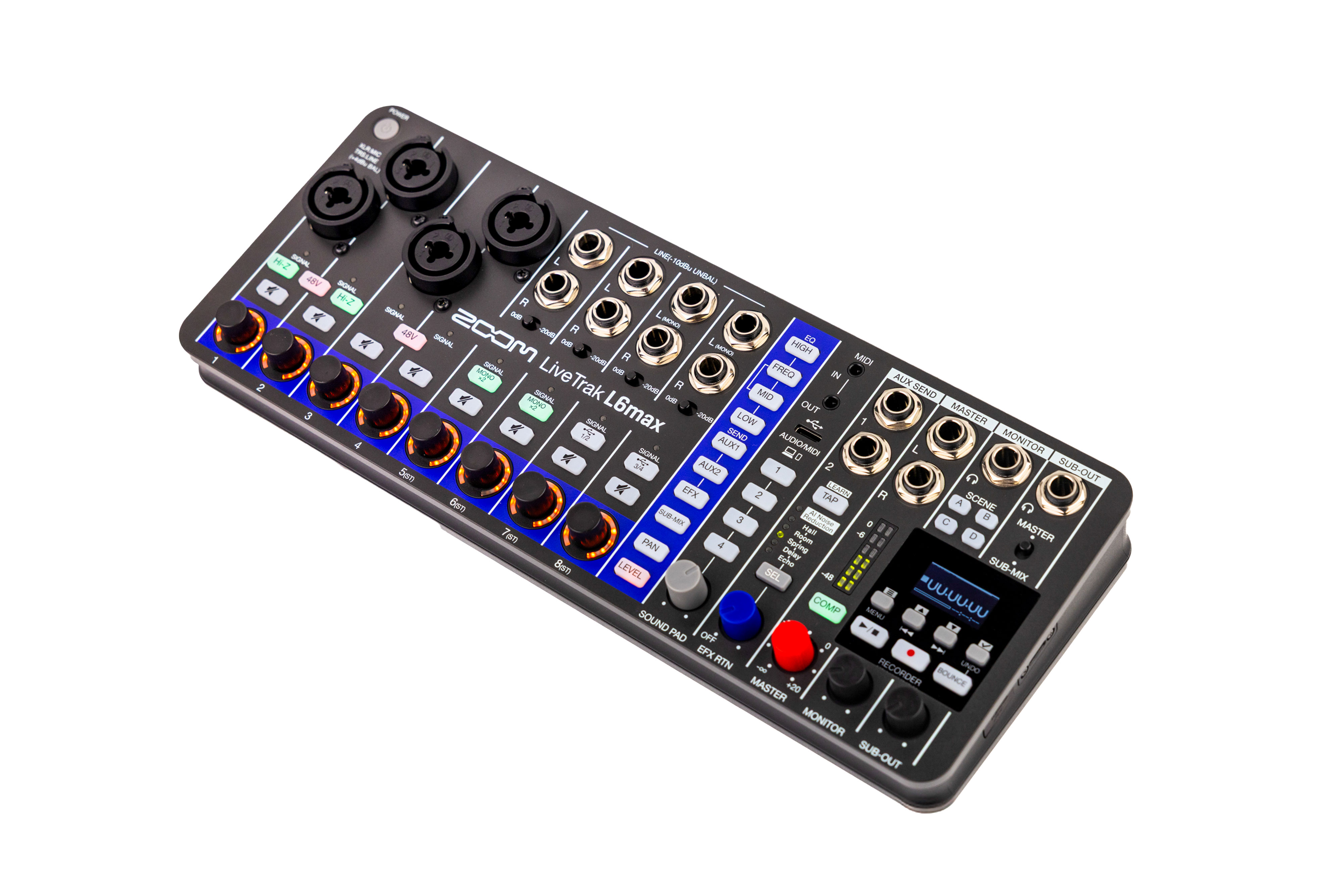 Zoom Livetrak L6max - Analog mixing desk - Variation 4